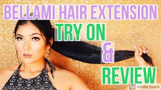How To: Bellami Clip In Hair Extensions (Try On And Review)