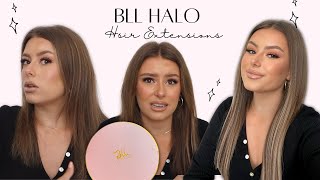 Bll Halo Hair Extensions Review | 100% Human Remy Hair + Discount Code!!