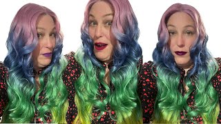 Are Unicorn Pastel Rainbow Wigs Making A Comeback?