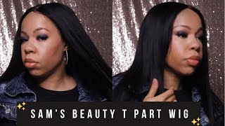 Sam'S Beauty T Part Virgin Hair Wig Review | Start To Finish Install