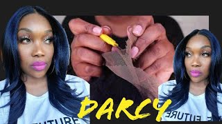 How To Remove The Double Lace | Bobbi Boss Synthetic Hair 13X5 Hd Frontal Lace Wig - Mlf471 Darcy