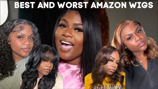 Best And Worst Affordable Amazon Wigs I'Ve Tried | Alesha B