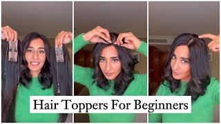Starter Silk Hair Toppers | Hair Topper For Beginners | Hair Thinning Solution #Shorts