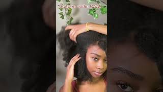 Nobody Gonna Know! Most Realistic Wig Review | Naturally 4C Afro Curly Lace Wig Install Ft.#Ulahair
