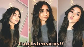 Bellami Hair Extensions Unboxing/First Impression
