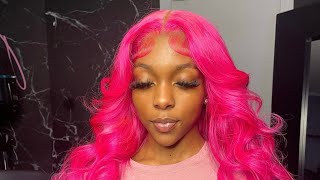 How To Water Dye A Wig Pink (613 Wig) *Click Here*