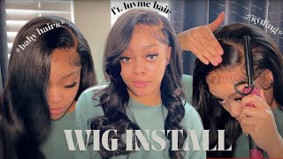 *Detailed* Hd Lace Frontal Wig Install Ft. Luvme Hair