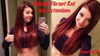 Bellami Vibrant Red Hair Extensions Review