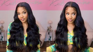 Pre-Curled Hair?!? |Best Hd Body Wave Hair|Detailed Start To Finish Install Ft. Westkiss Hair