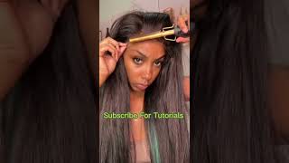 Watch How To Add Highlights On Lace Frontal Wig! Trending Hairstyle Ft.#Elfinhair Review