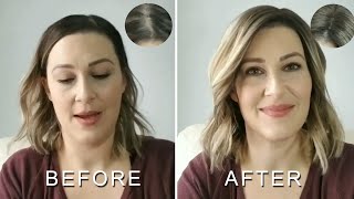Hair Topper Review| How I Wear My Topper And Style It