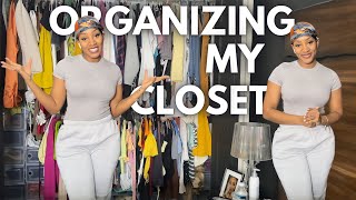 Organizing My Closet Ft Luvme Hair | Tanaania