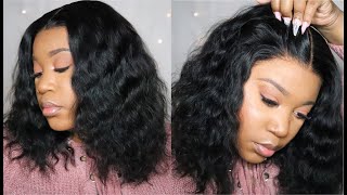 Melted Invisible Hd Lace!!! I Short Wavy 13X6 Lace Front Wig I Wigencounters