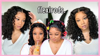 How To: Easy Heatless Curls + *New* 4C Natural Curls Edges Ft. Ashimary Hair