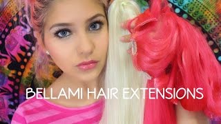 Dying My Bellami Hair Extensions Pink + Review
