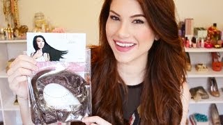 Bellami Hair Extensions Demo & Review! (220G Chocolate Brown Set)
