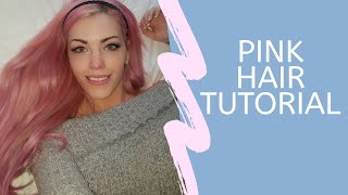 How To: Pink Hair , Bellami Hair Extensions