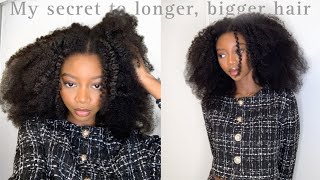 Detailed  Hair Tutorial || Watch Me Blend My 4B/4C Clip-Ins Like A Pro *It Looks So Natural!!*
