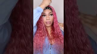 Candy Pink Wig Install  #Hdlacewig #Wiginstall #Lacefrontwig #Hairstyle #Hairreview #Wigtrends
