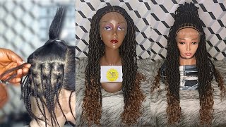 How To: Diy Goddess Locs On A Full Lace Wig Cap / Beginner Friendly
