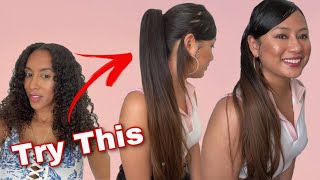 You'Re Going To Love This  Ponytail Hack