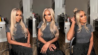 Layered Blonde Highlight Wig Install + 3 Different Styles Ft. Alipearl Hair
