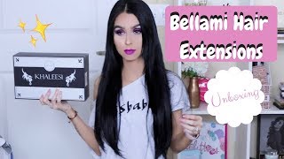 Bellami Hair Extensions Unboxing Khaleesi 280G Review