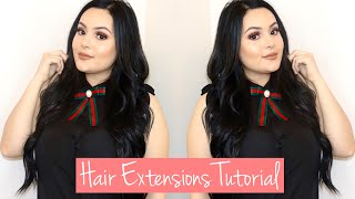 Bellami Hair Extensions | How I Put In My Hair Extensions